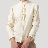 Blusa Algodón Orgánico Mujer Borage Blanco Rockford