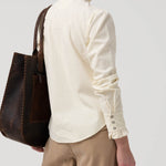 Blusa Algodón Orgánico Mujer Borage Blanco Rockford