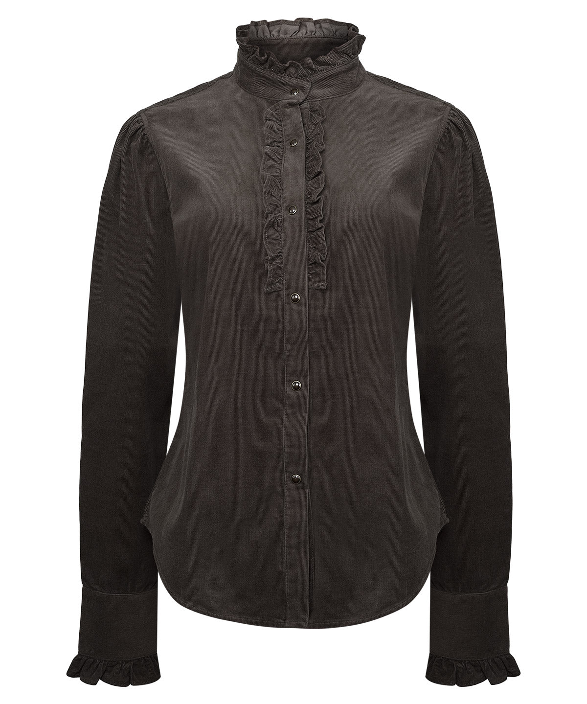 Blusa Algodón Orgánico Mujer Borage Café Rockford