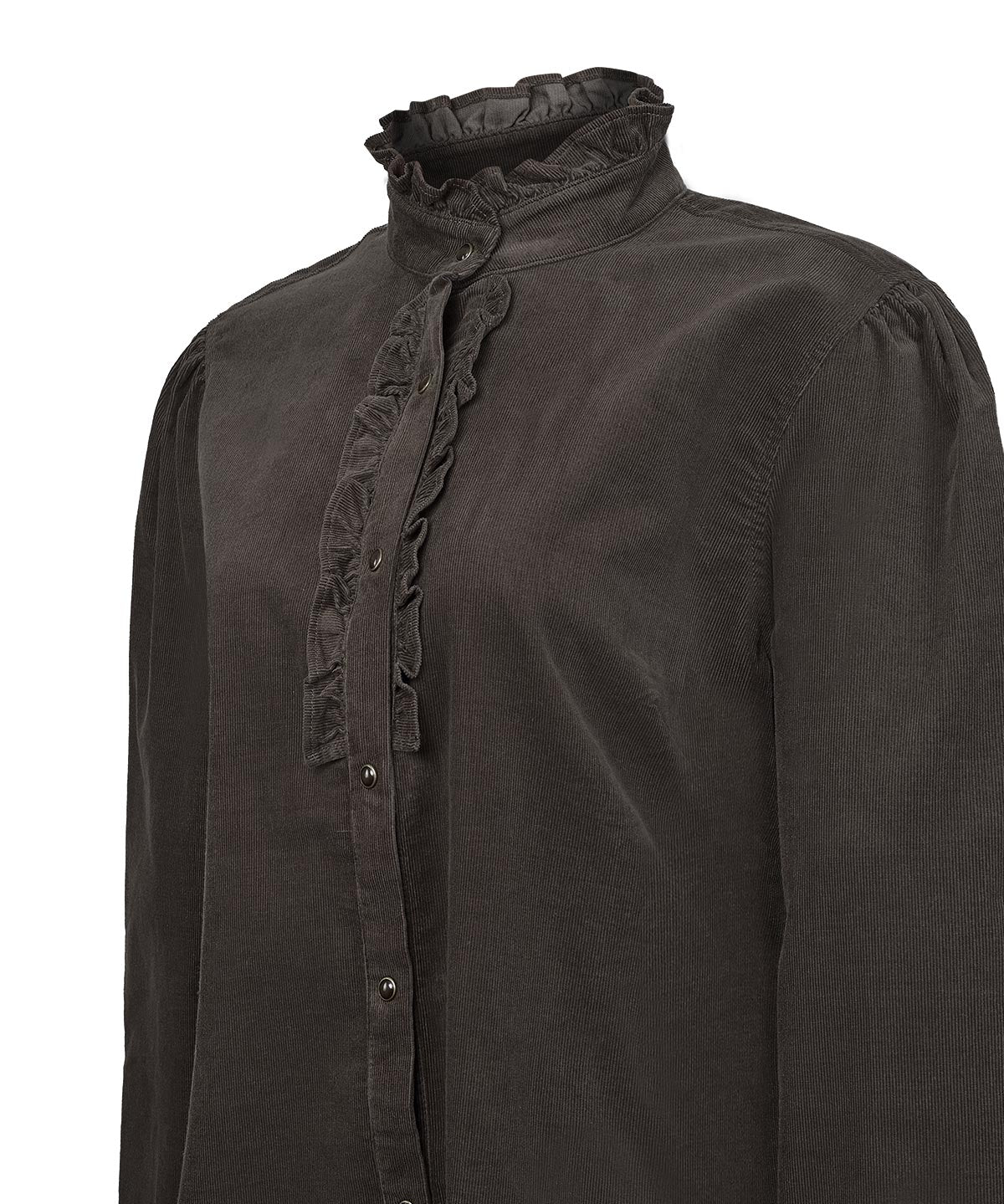 Blusa Algodón Orgánico Mujer Borage Café Rockford