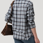 Blusa Rayon Mujer Magno Gris Rockford