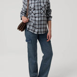 Blusa Rayon Mujer Magno Gris Rockford