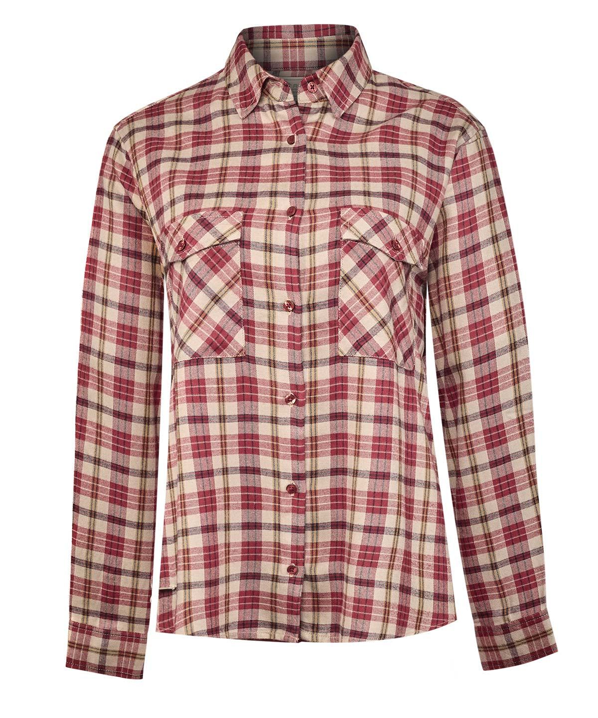 Blusa Rayon Mujer Magno Roja Rockford