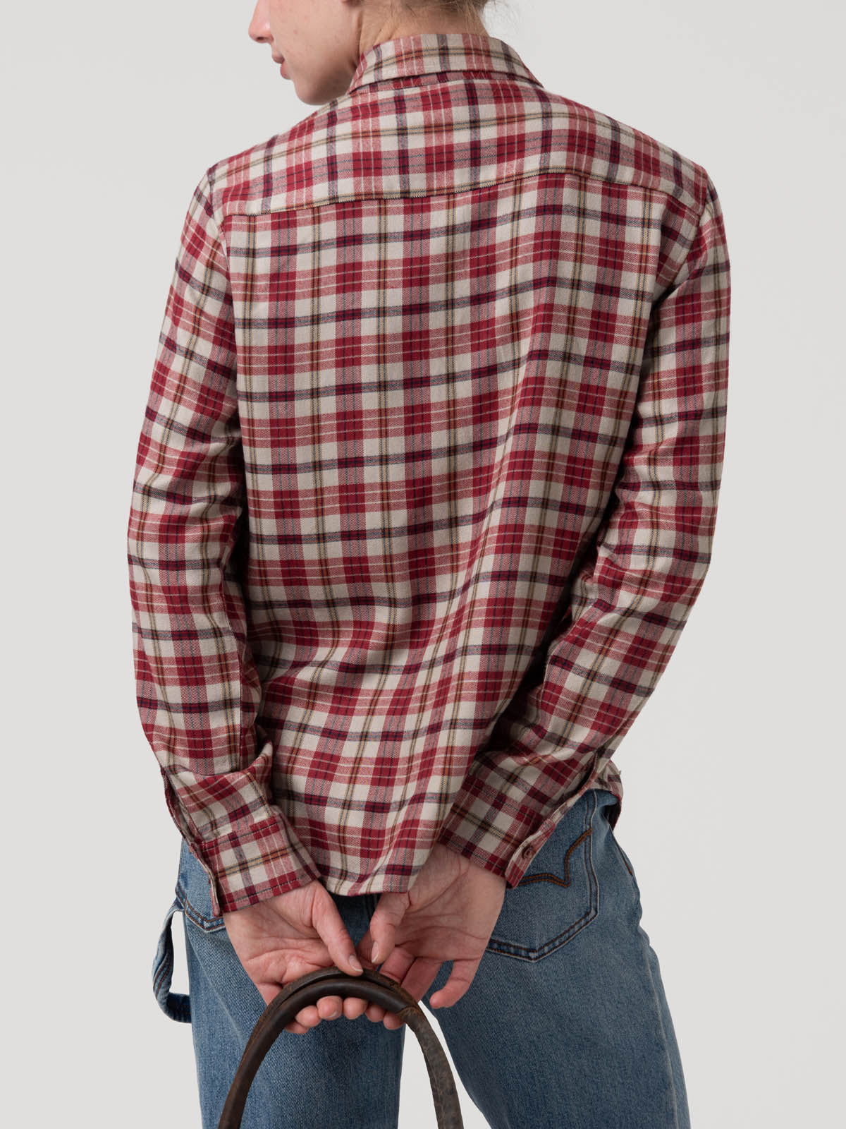 Blusa Rayon Mujer Magno Roja Rockford