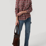 Blusa Rayon Mujer Magno Roja Rockford