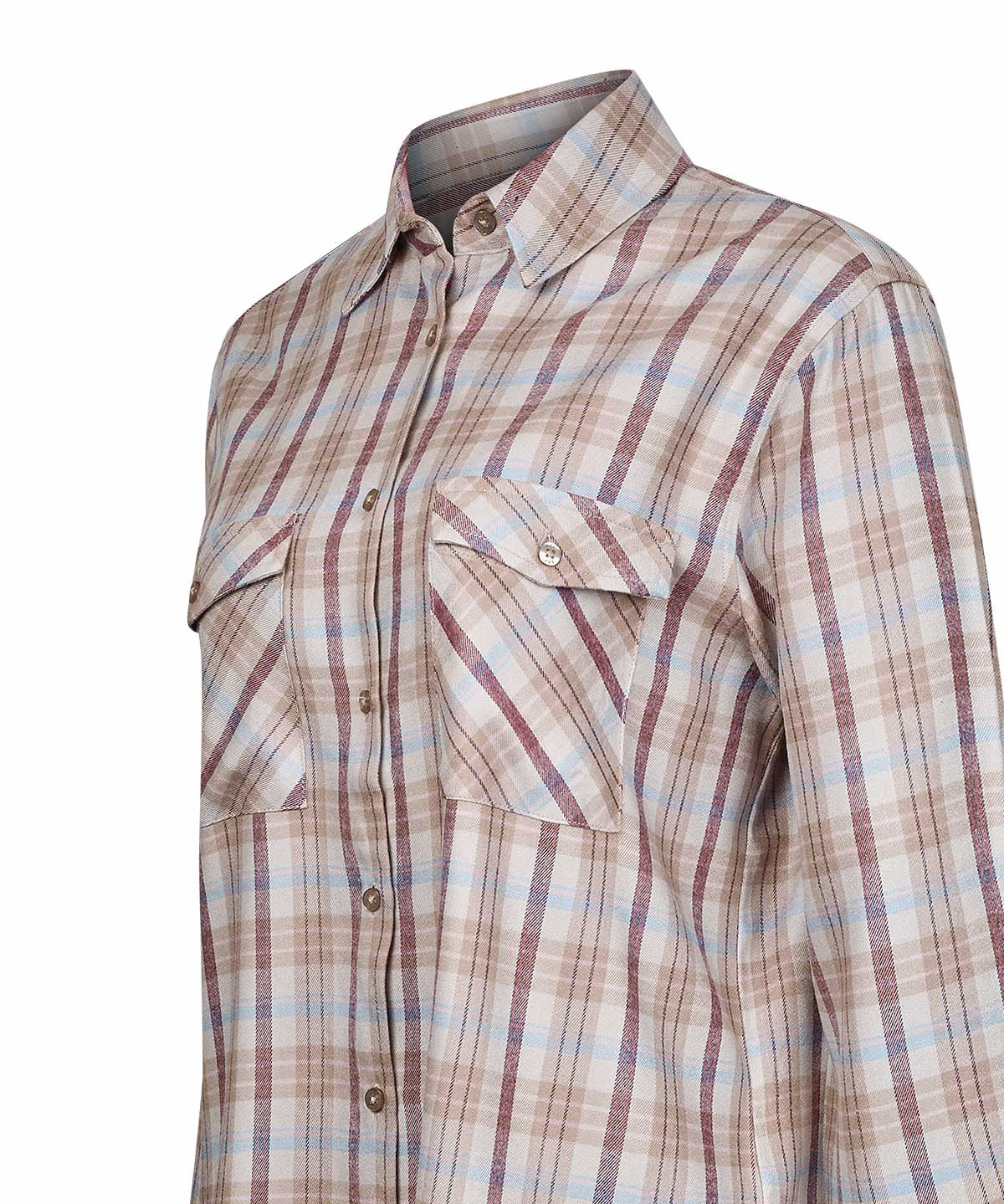 Blusa Rayon Mujer Magno Café Rockford