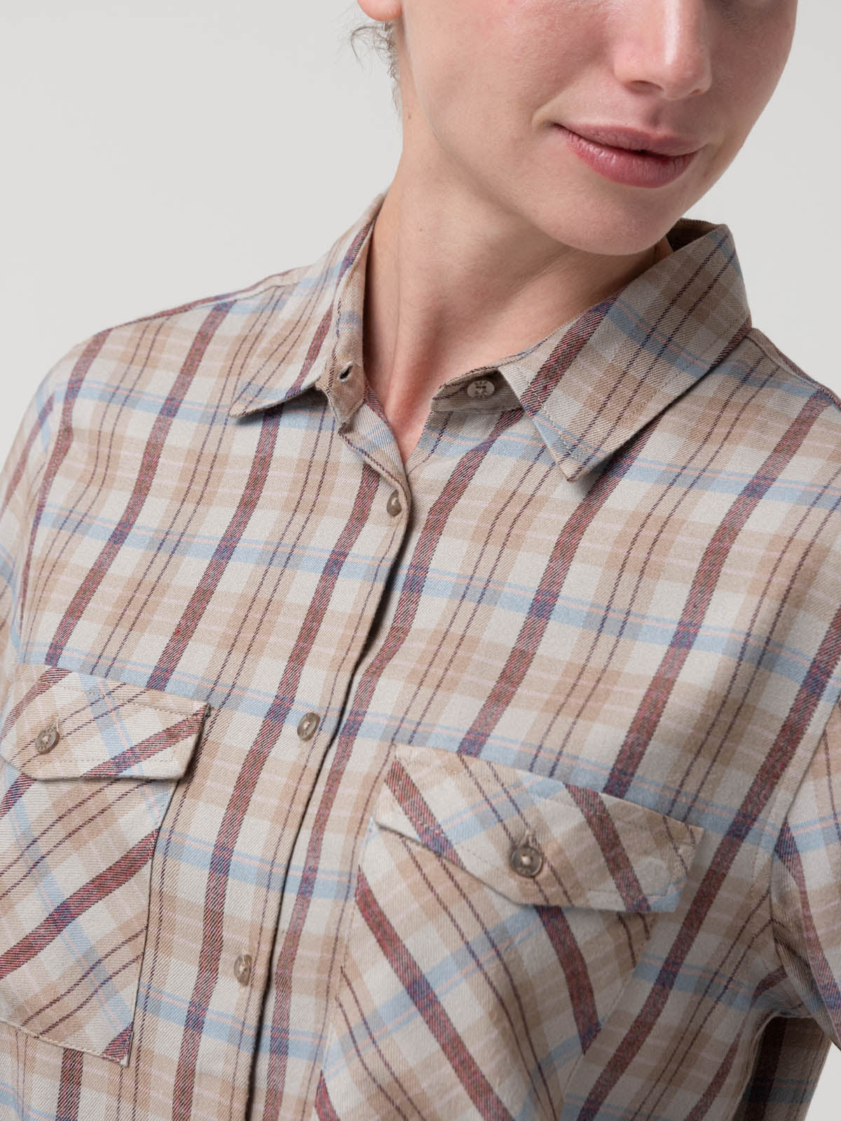 Blusa Rayon Mujer Magno Café Rockford