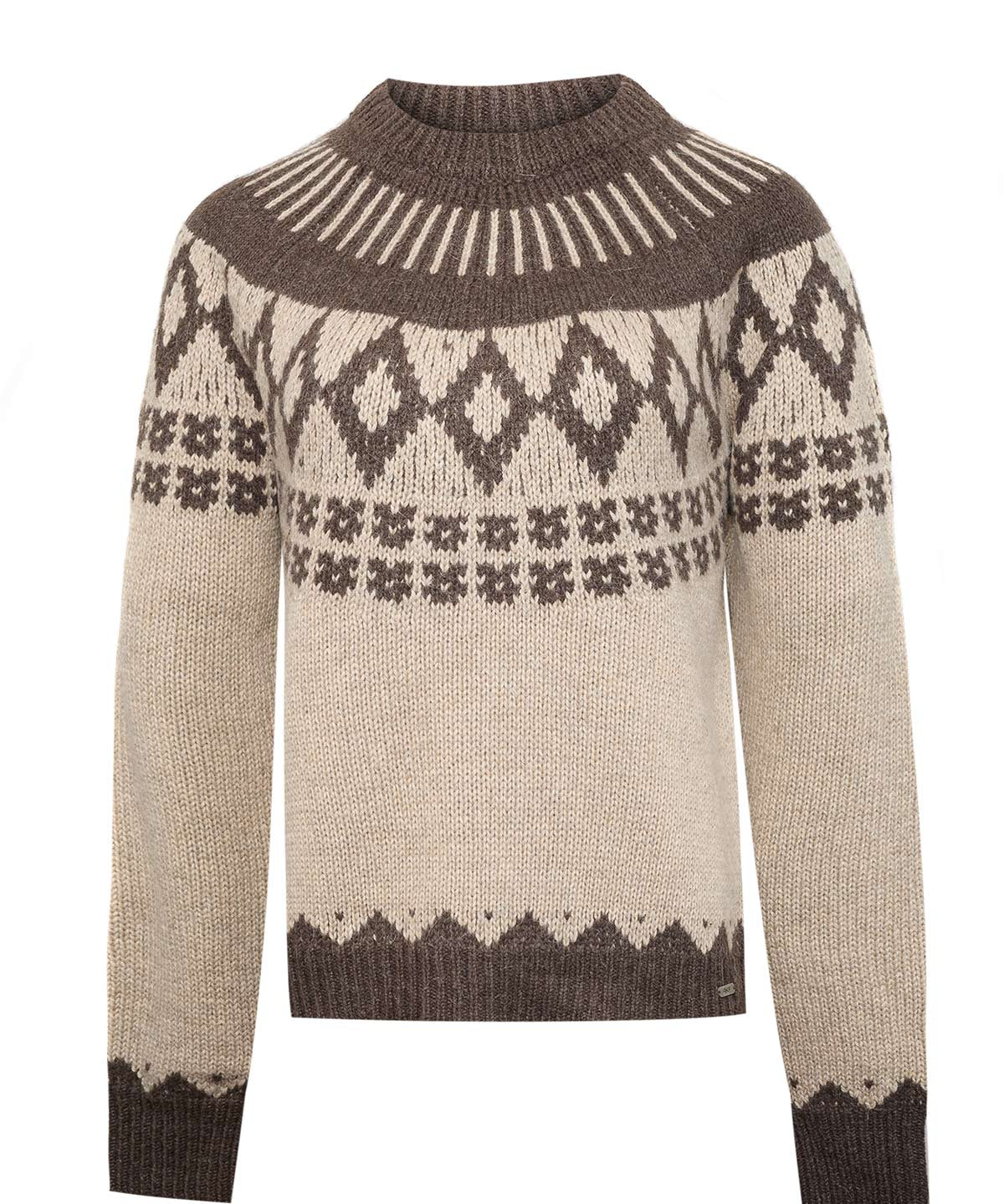 Sweater Alpaca Mujer Foggia Beige Rockford