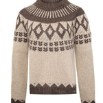 Sweater Alpaca Mujer Foggia Beige Rockford