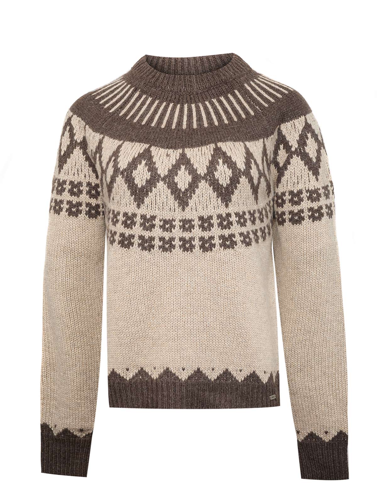 Sweater Alpaca Mujer Foggia Beige Rockford