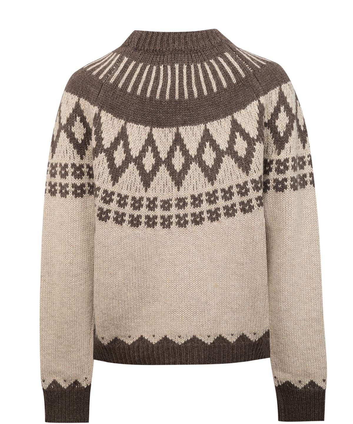 Sweater Alpaca Mujer Foggia Beige Rockford