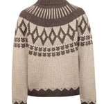 Sweater Alpaca Mujer Foggia Beige Rockford