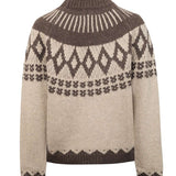Sweater Alpaca Mujer Foggia Beige Rockford