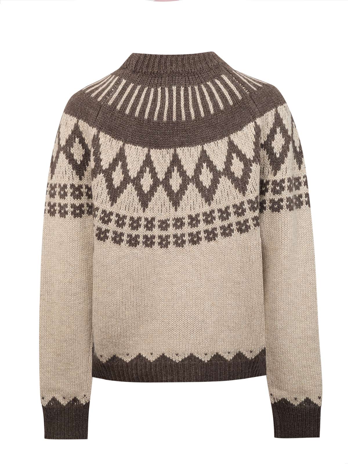 Sweater Alpaca Mujer Foggia Beige Rockford