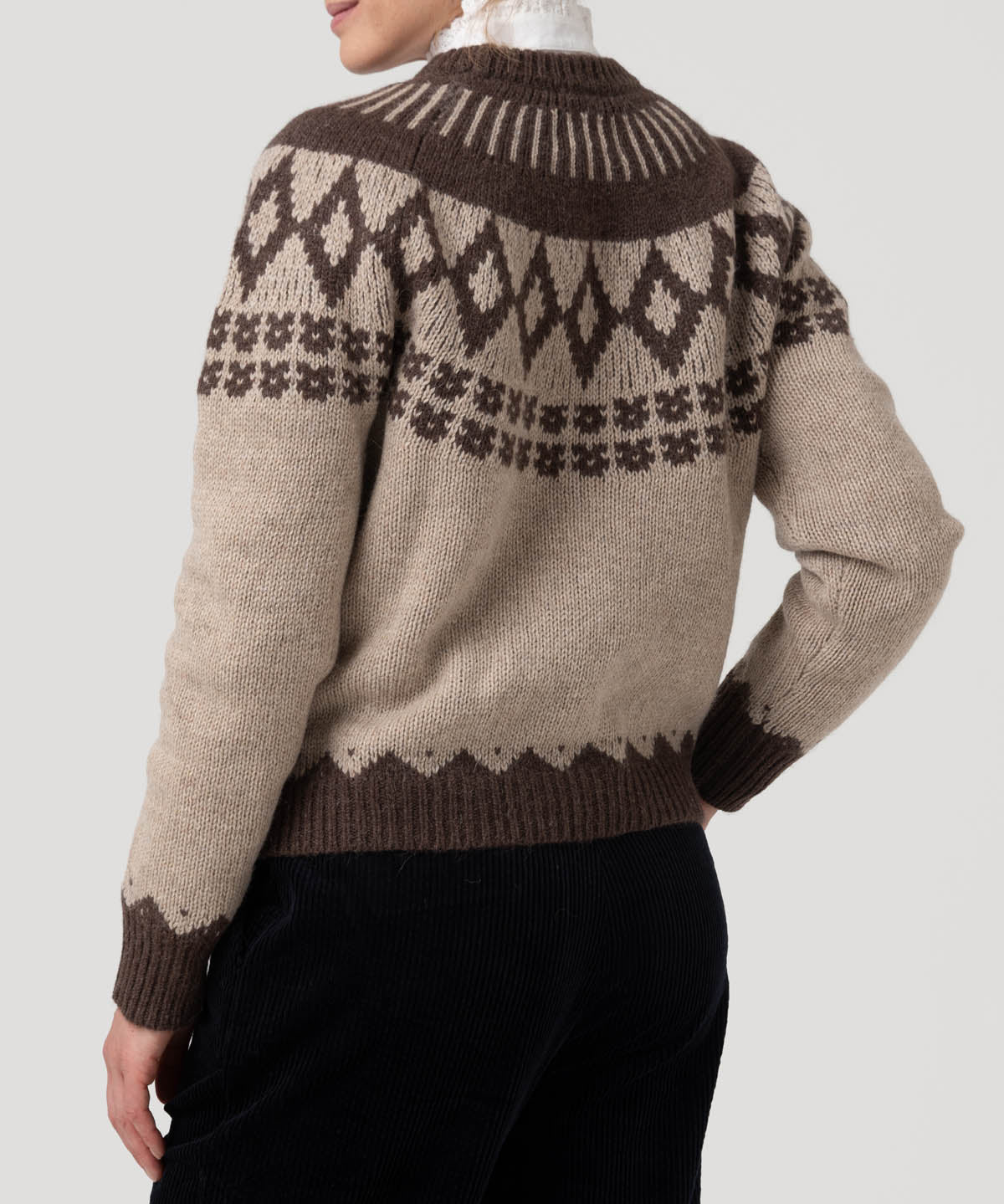 Sweater Alpaca Mujer Foggia Beige Rockford