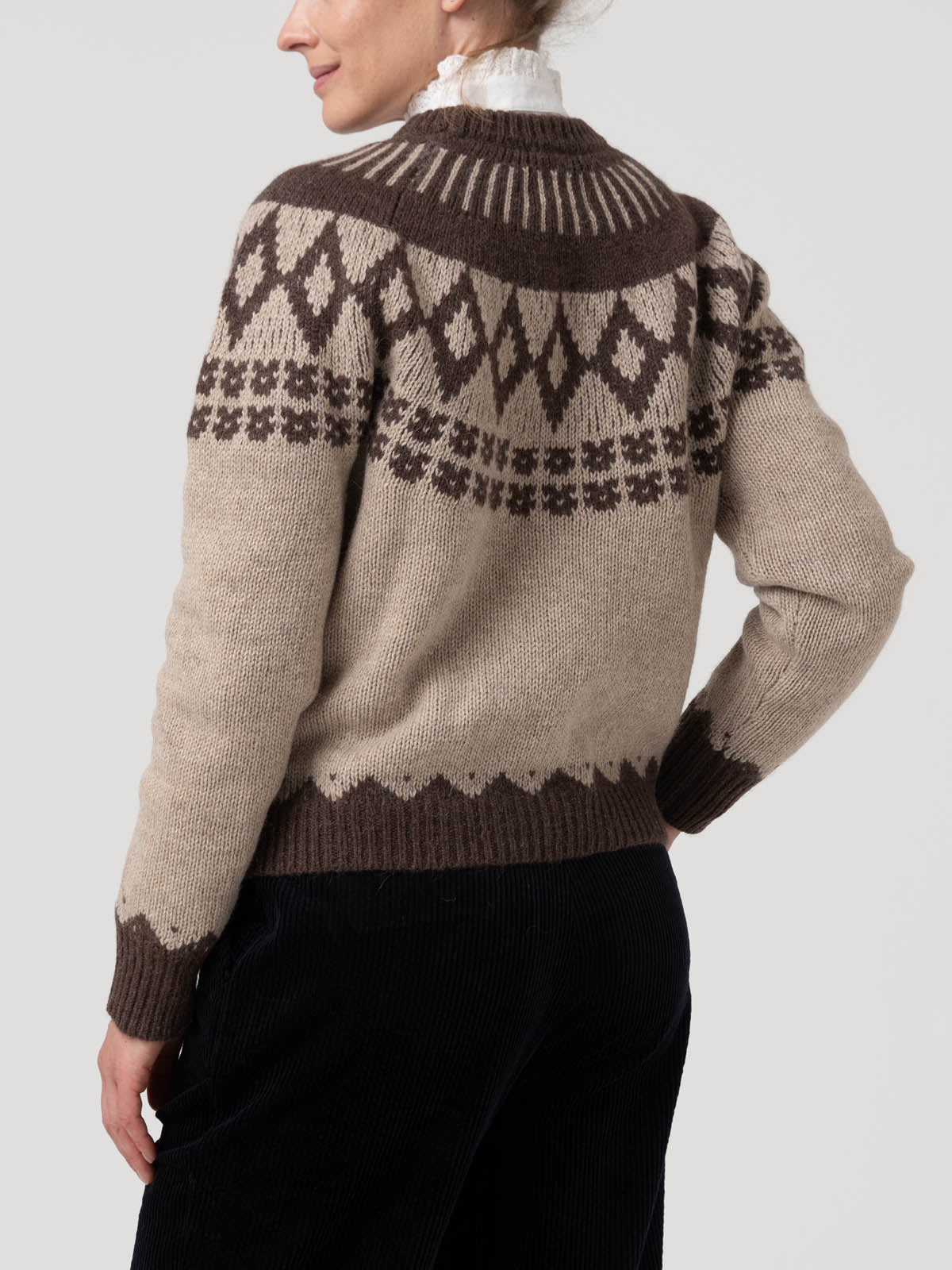 Sweater Alpaca Mujer Foggia Beige Rockford
