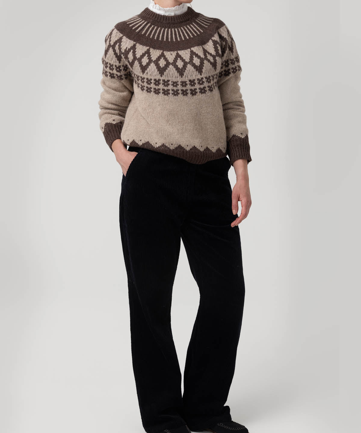 Sweater Alpaca Mujer Foggia Beige Rockford