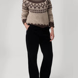 Sweater Alpaca Mujer Foggia Beige Rockford