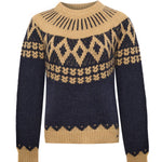 Sweater Alpaca Mujer Foggia Azul Rockford