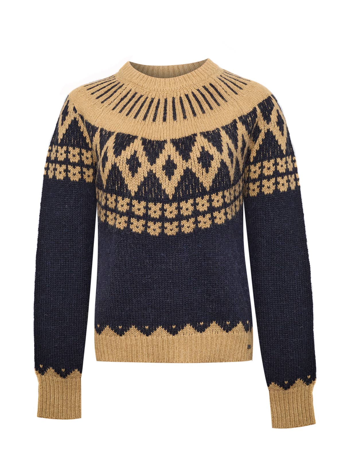 Sweater Alpaca Mujer Foggia Azul Rockford