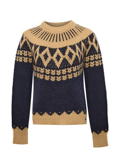 Sweater Alpaca Mujer Foggia Azul Rockford