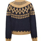 Sweater Alpaca Mujer Foggia Azul Rockford