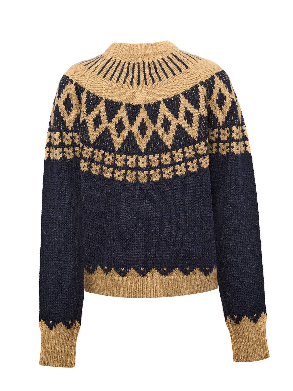 Sweater Alpaca Mujer Foggia Azul Rockford