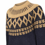 Sweater Alpaca Mujer Foggia Azul Rockford