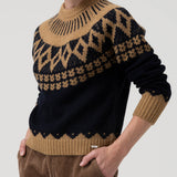 Sweater Alpaca Mujer Foggia Azul Rockford