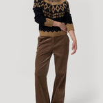 Sweater Alpaca Mujer Foggia Azul Rockford