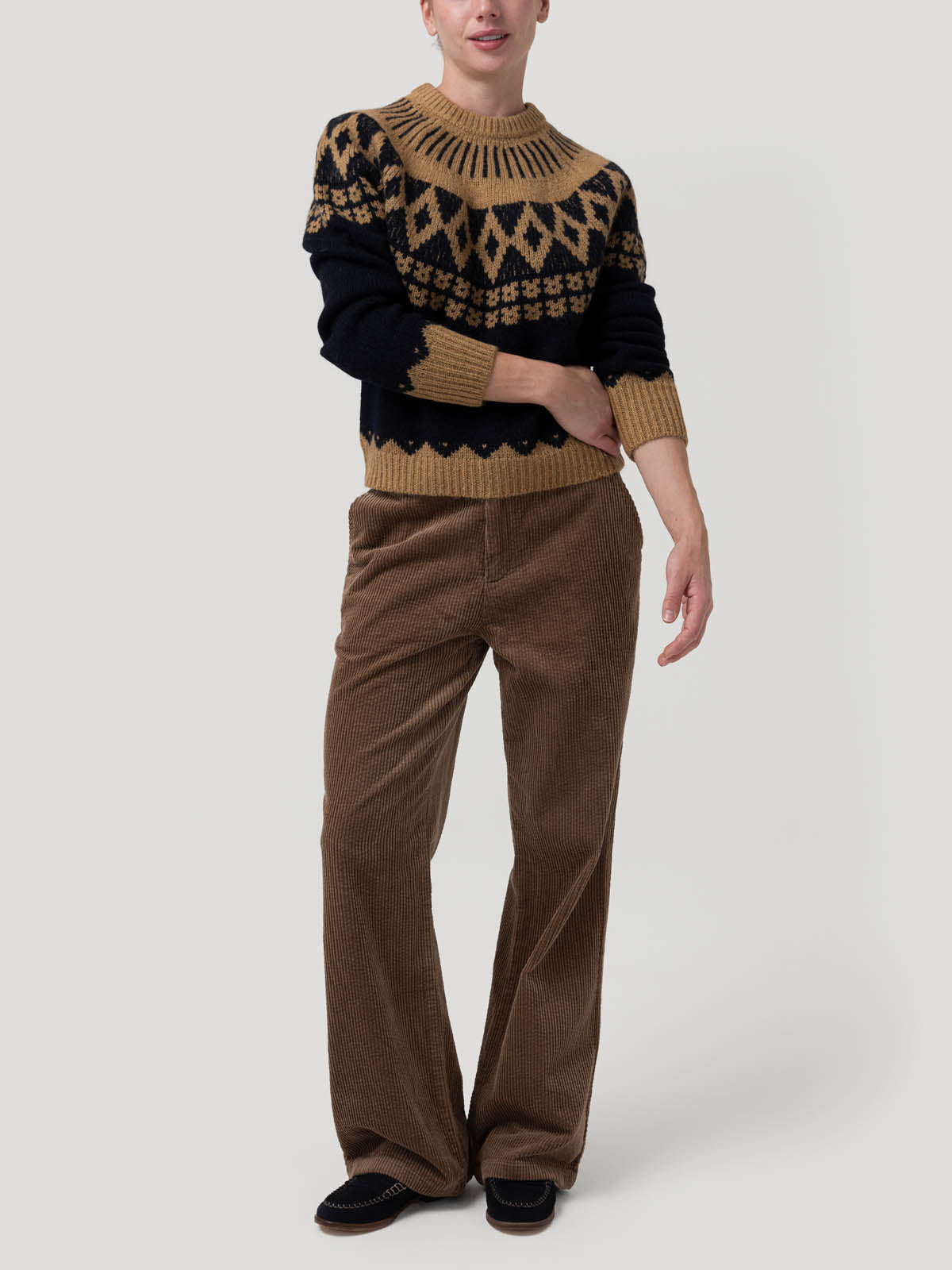 Sweater Alpaca Mujer Foggia Azul Rockford