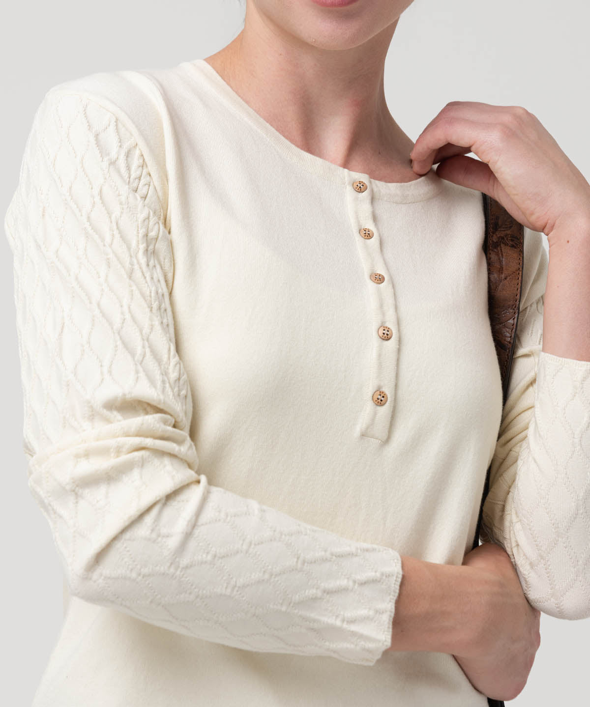 Polera Algodón Mujer Olmo Blanco Rockford