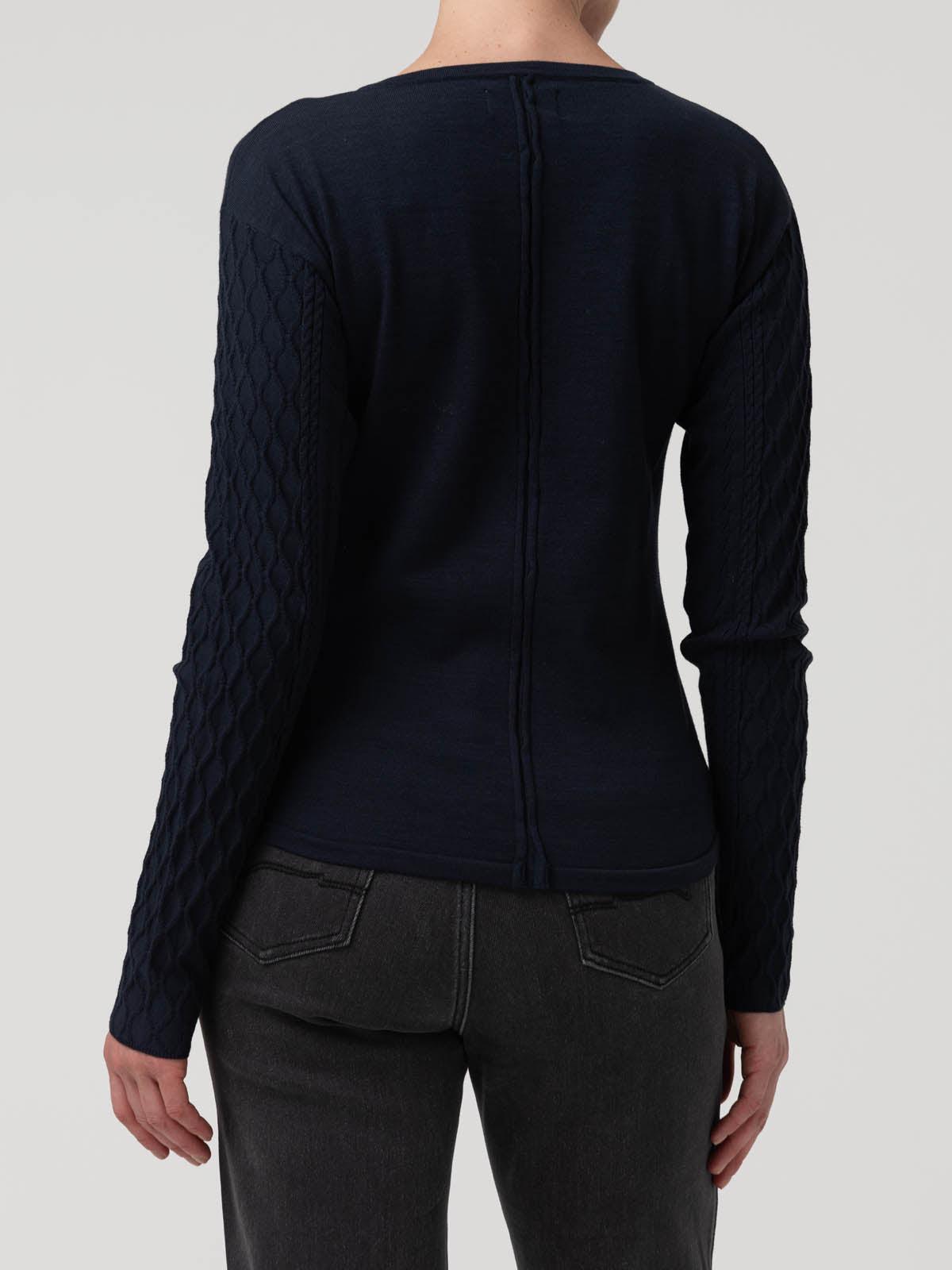 Polera Algodón/Poliéster Mujer Olmo Azul Rockford