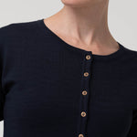 Polera Algodón/Poliéster Mujer Olmo Azul Rockford