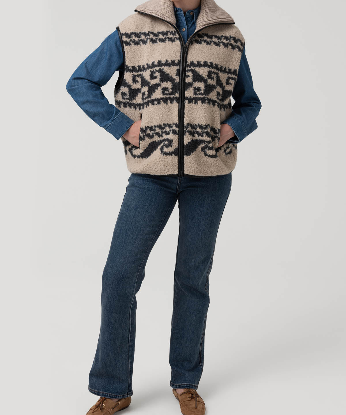 Polar Lana Mujer Lantana Blanco Rockford