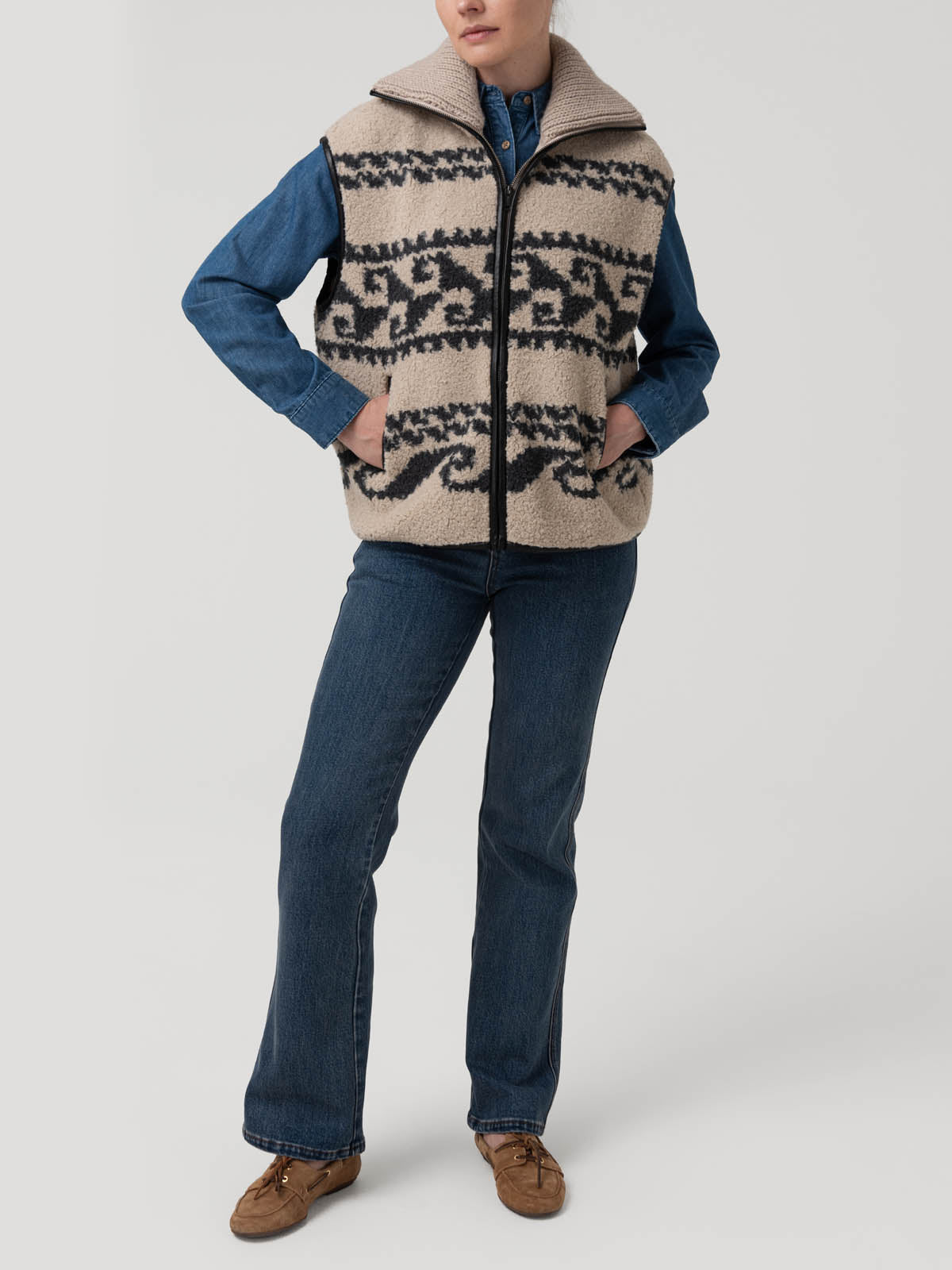 Polar Lana Mujer Lantana Blanco Rockford