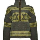 Polar Lana Mujer Clover Verde Rockford