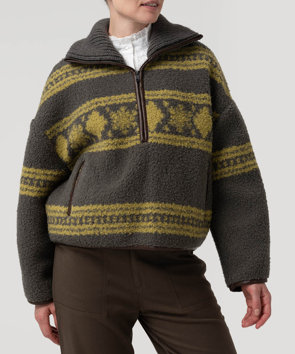 Sweater Lana Mujer Clover Verde Rockford