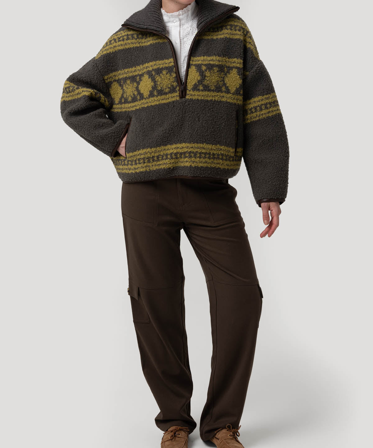 Sweater Lana Mujer Clover Verde Rockford
