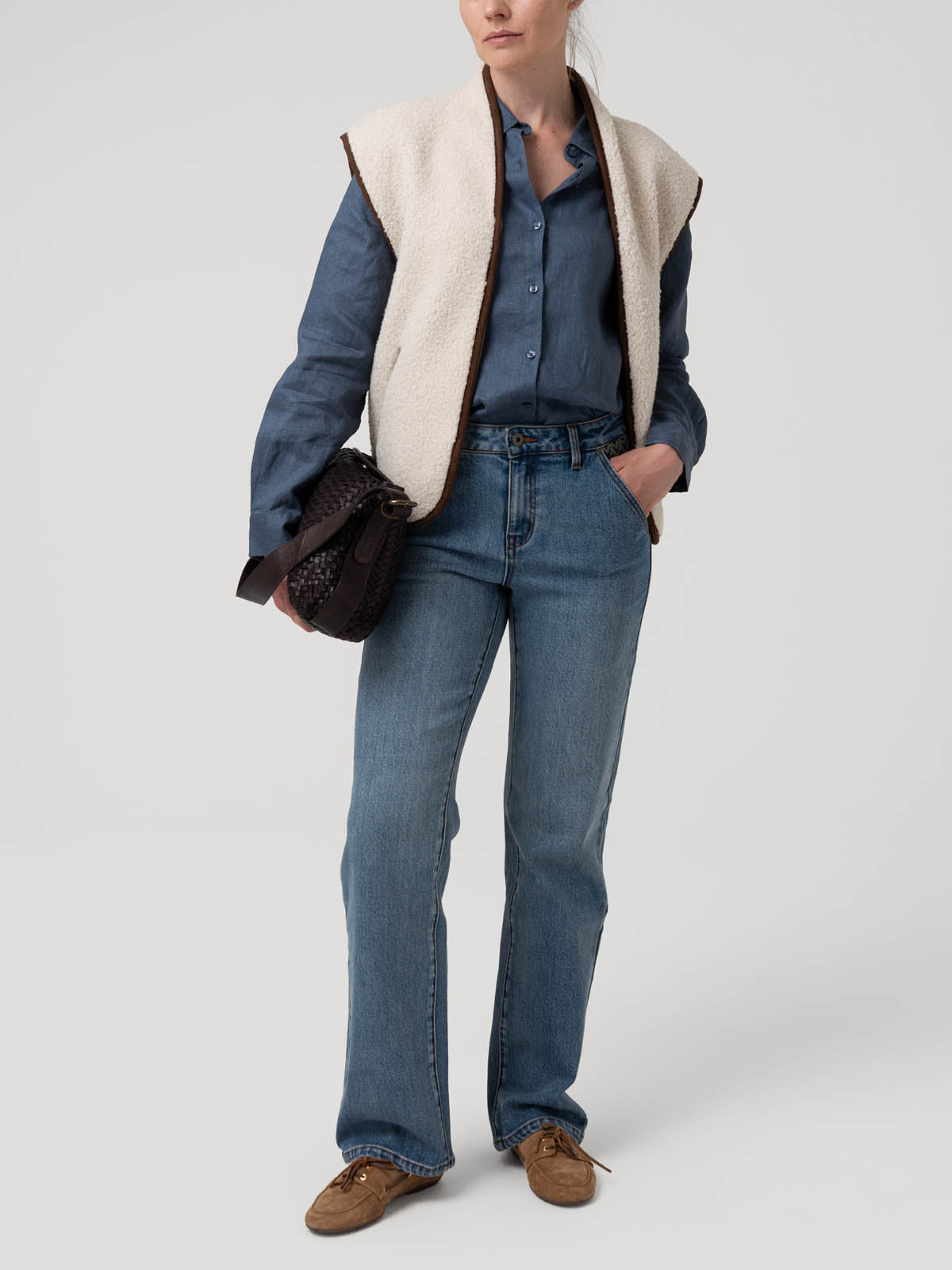 Polar Lana Mujer Gerbera Blanco Rockford