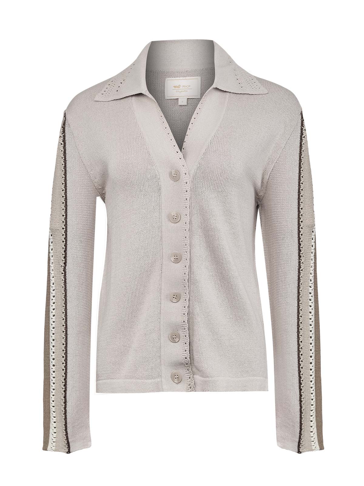 Sweater Algodón Orgánico Mujer Angelonia Beige Rockford