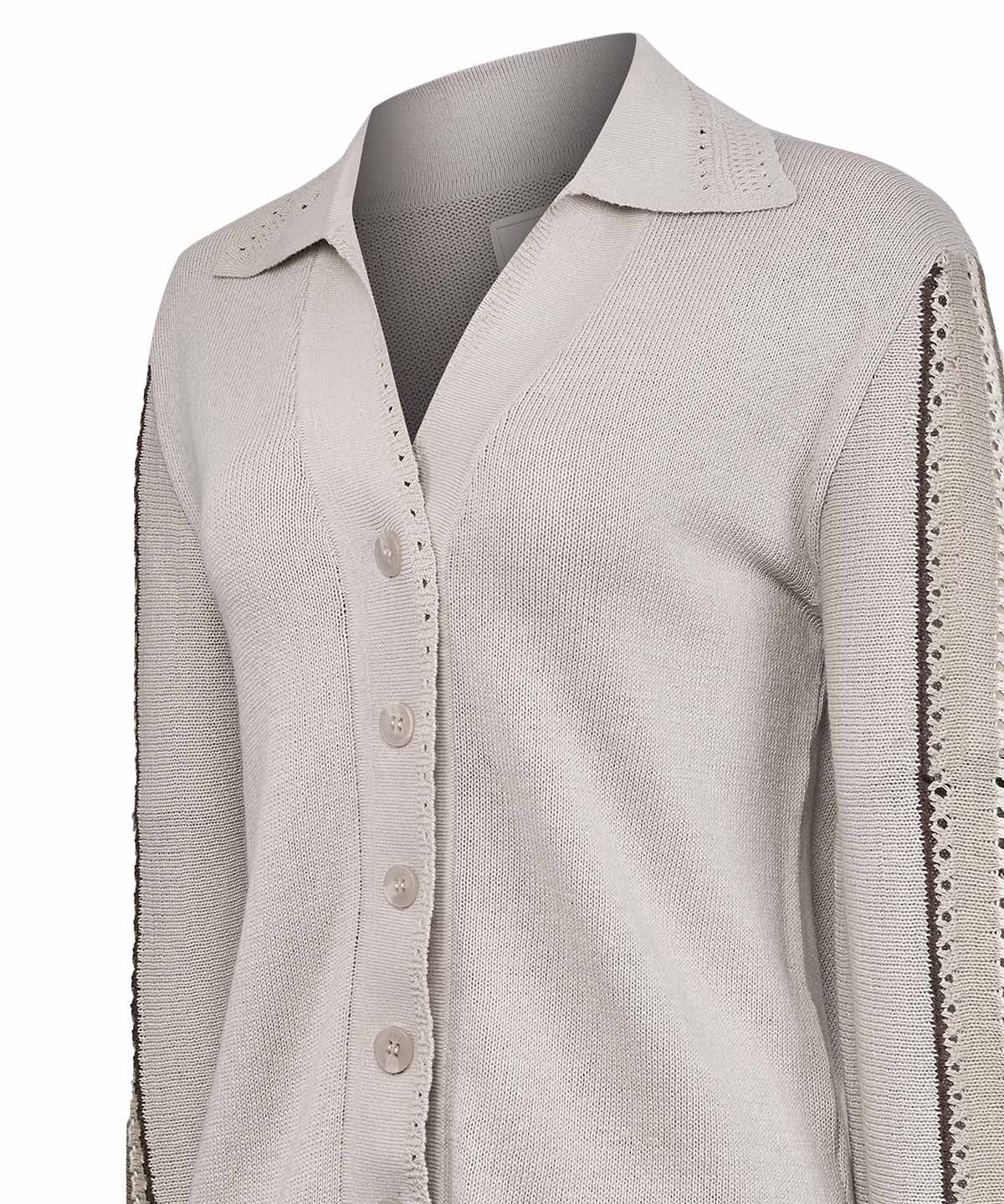 Sweater Algodón Orgánico Mujer Angelonia Beige Rockford