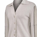 Sweater Algodón Orgánico Mujer Angelonia Beige Rockford