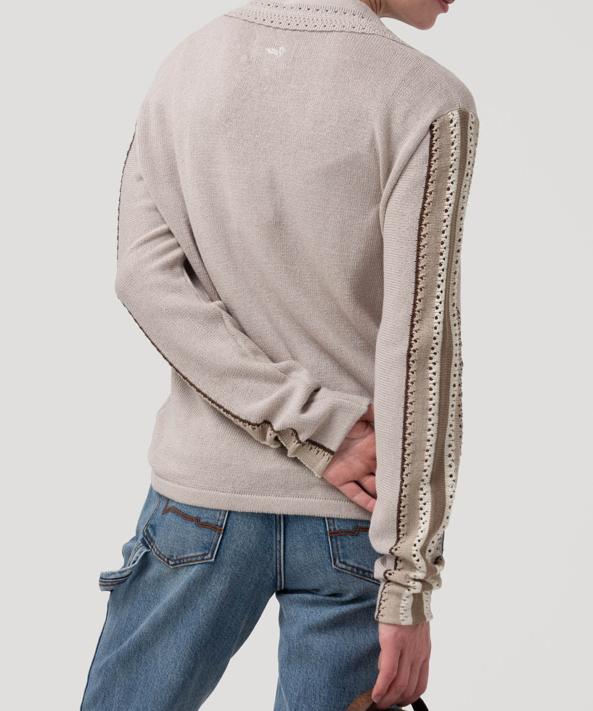 Sweater Algodón Orgánico Mujer Angelonia Beige Rockford