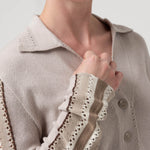 Sweater Algodón Orgánico Mujer Angelonia Beige Rockford