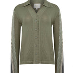 Sweater Algodón Orgánico Mujer Angelonia Verde Rockford