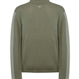 Sweater Algodón Orgánico Mujer Angelonia Verde Rockford