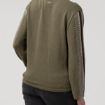 Sweater Algodón Orgánico Mujer Angelonia Verde Rockford