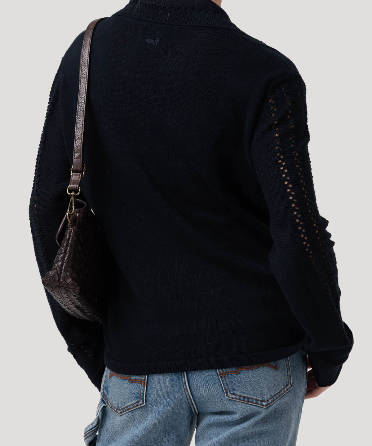 Sweater Algodón Orgánico Mujer Angelonia Azul Rockford