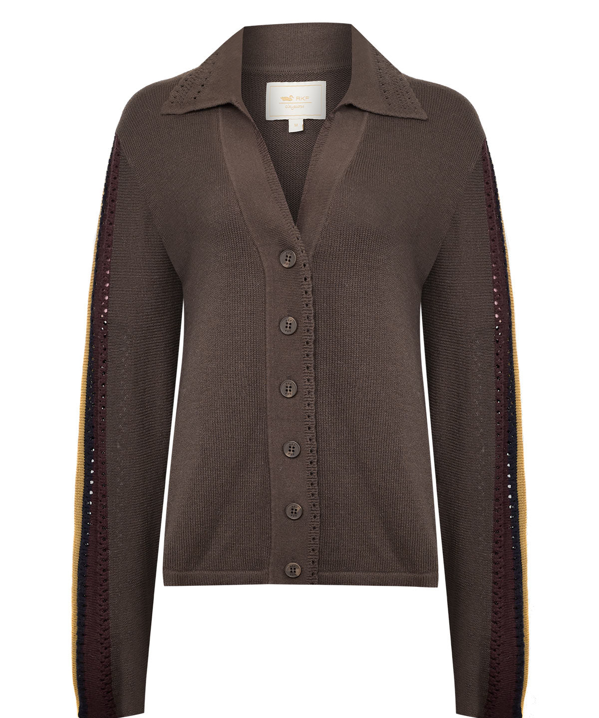 Sweater Algodón Orgánico Mujer Angelonia Café Rockford